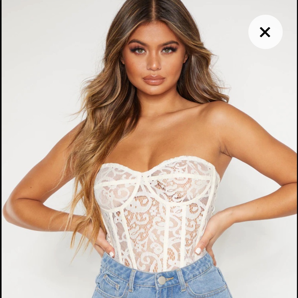 Lace corset
